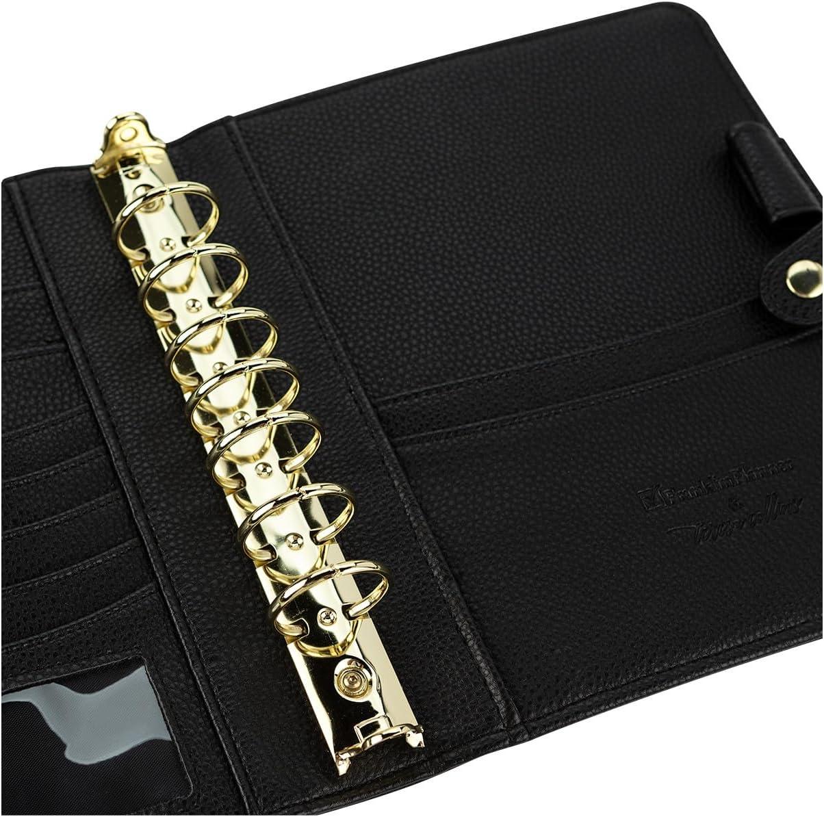 image:imageFranklinCovey A Beautiful Life Simulated Leather Snap Binder Classic Ebony