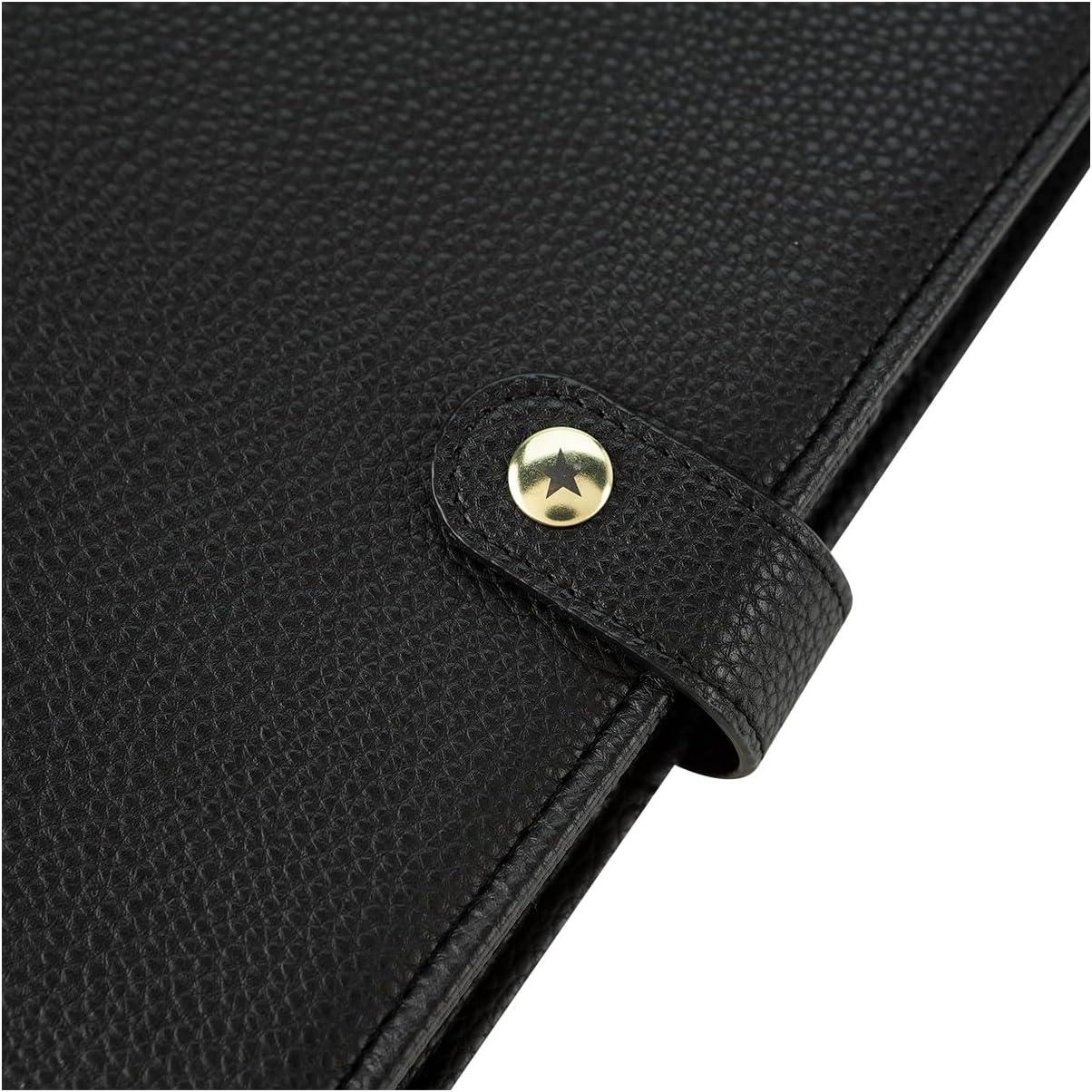 image:imageFranklinCovey A Beautiful Life Simulated Leather Snap Binder Classic Ebony
