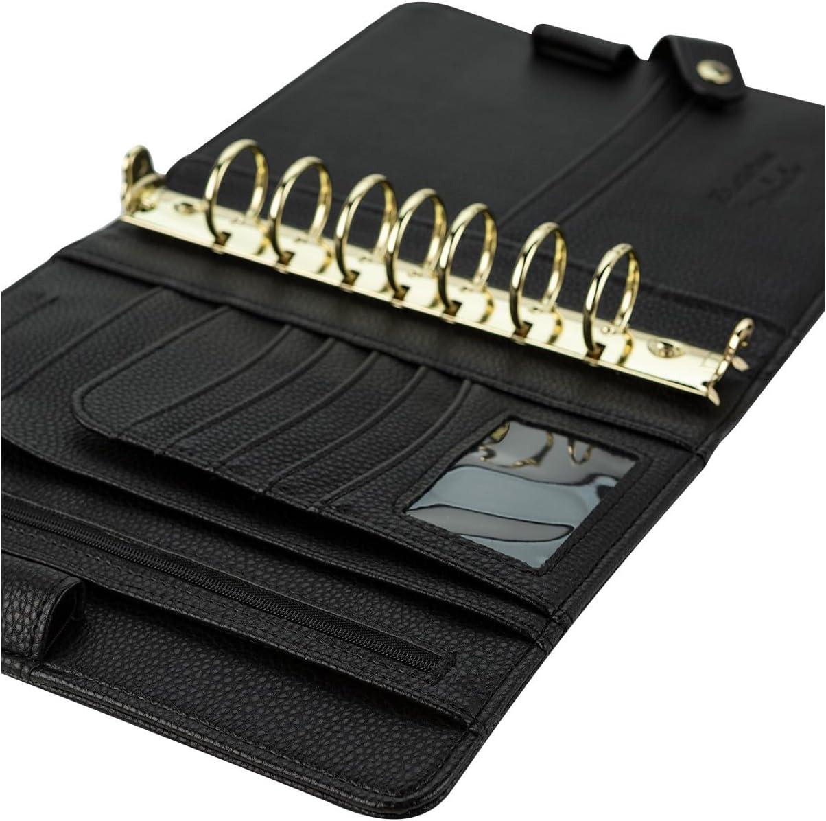 image:imageFranklinCovey A Beautiful Life Simulated Leather Snap Binder Classic Ebony
