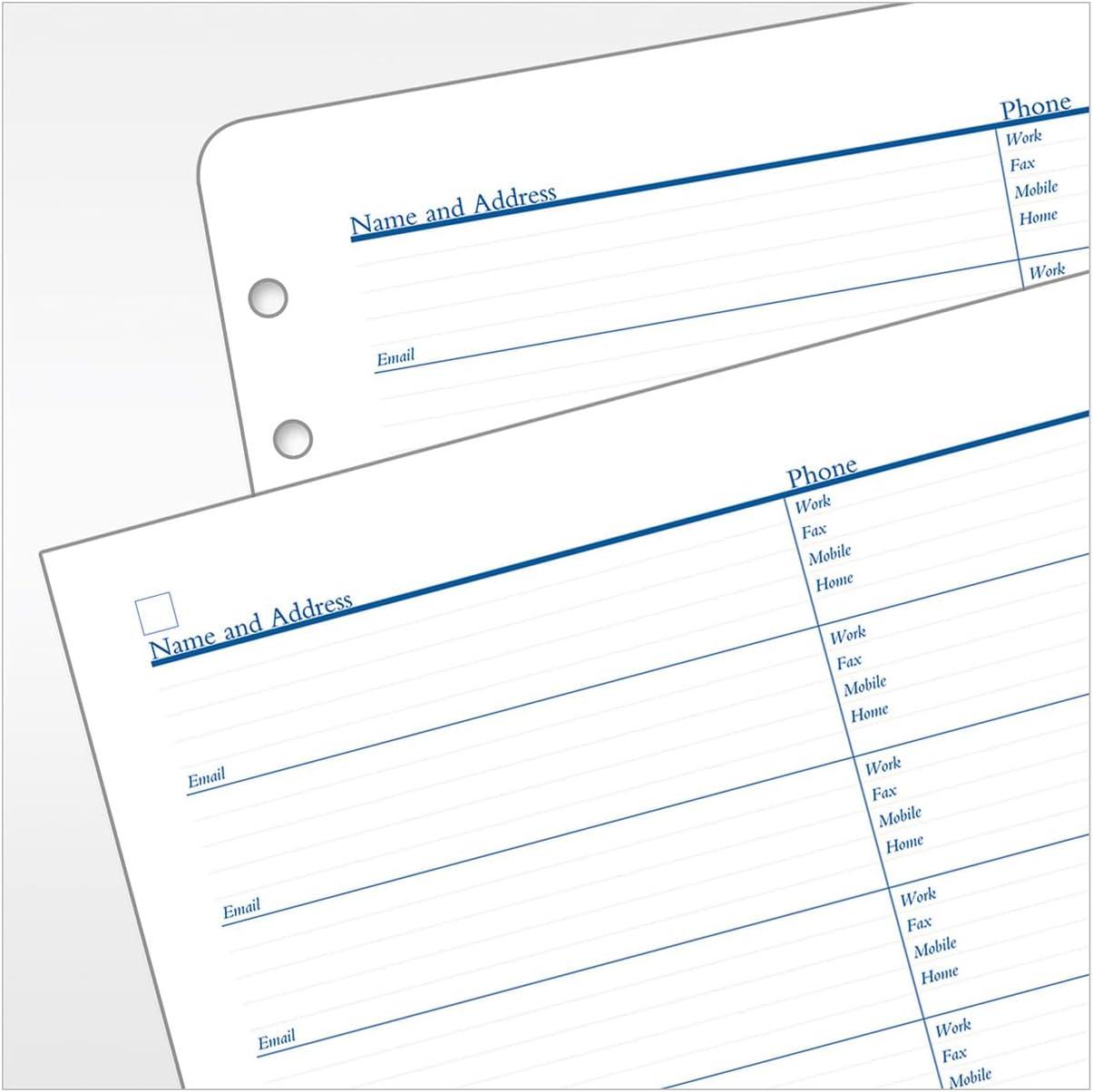 image:imageFranklinCovey AddressPhone Pages Expansion for Planners PocketMonarch Size