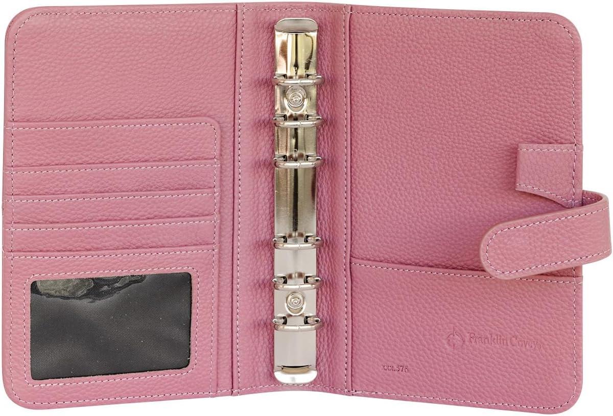 image:imageFranklinCovey Anna RingBound Binder for FranklinCovey Planners Leather with Snap Closure Pocket Nostalgia RoseNostalgia Rose