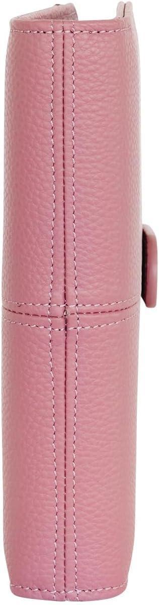 image:imageFranklinCovey Anna RingBound Binder for FranklinCovey Planners Leather with Snap Closure Pocket Nostalgia RoseNostalgia Rose