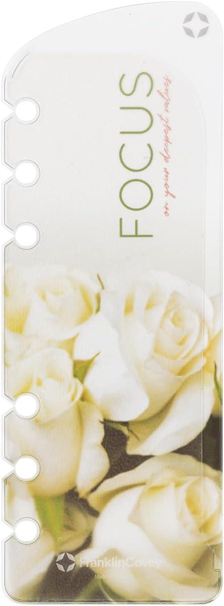 image:imageFranklinCovey Blooms RingBound Pouch Pagefinder for FranklinCovey Planners Quickly Access Planner Pages Classic RoseRose