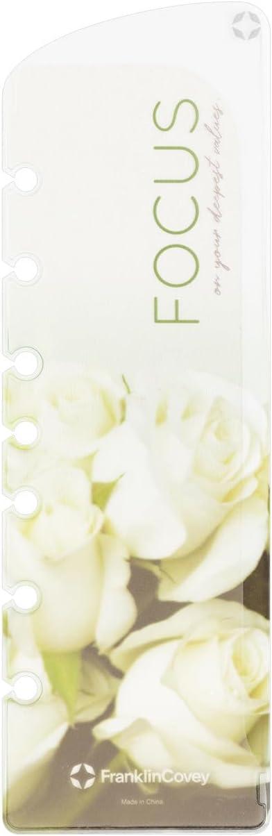 image:imageFranklinCovey Blooms RingBound Pouch Pagefinder for FranklinCovey Planners Quickly Access Planner Pages Classic RoseTulip