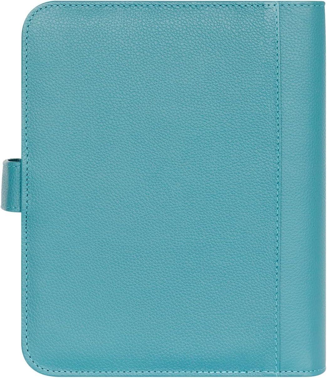 image:imageFranklinCovey Canyon Leather Snap Binder Classic Majestic Teal