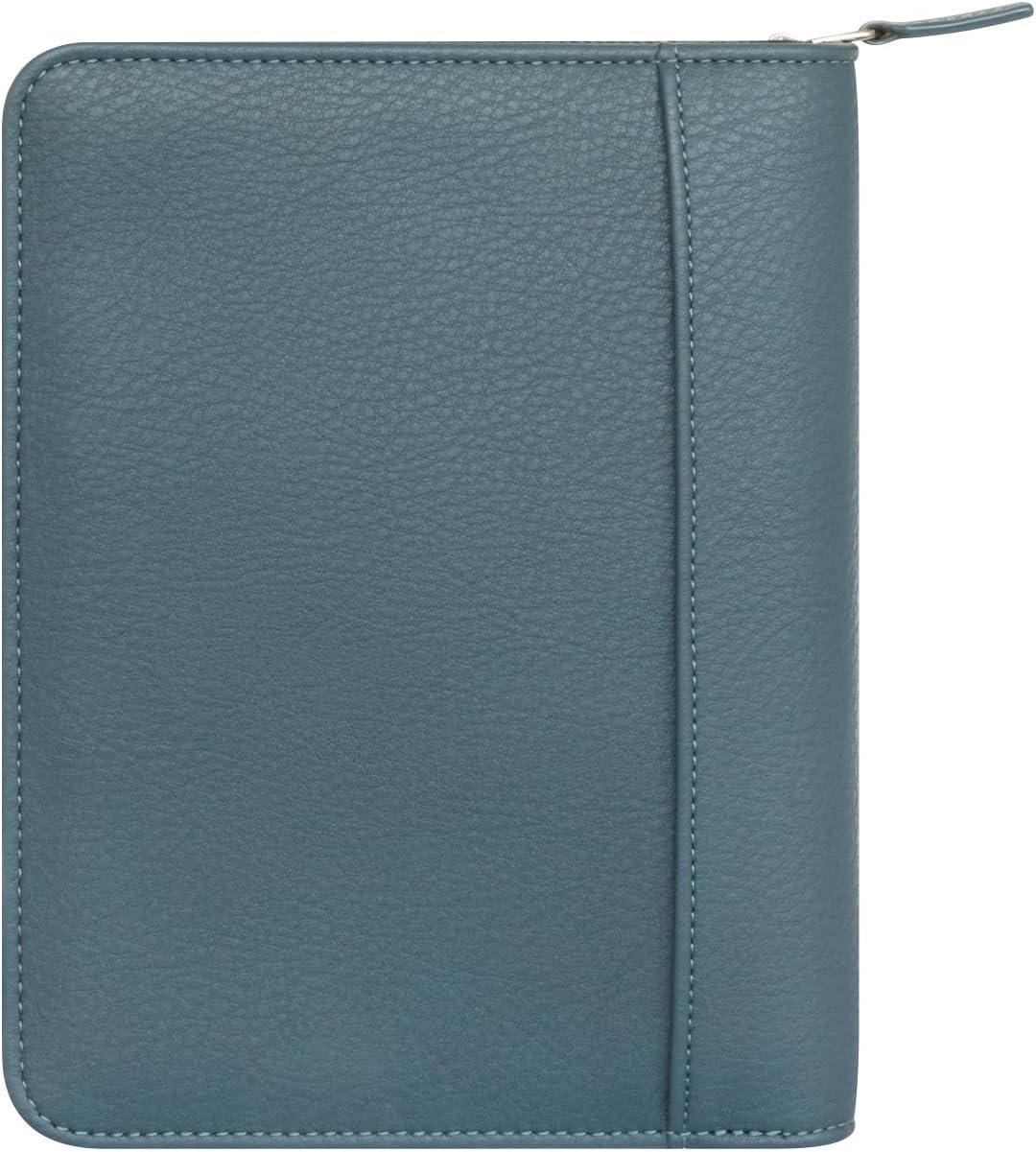 image:imageFranklinCovey Charlie Binder for RingBound FranklinCovey Planners Genuine Leather Zipper Closure Compact BlueBlue
