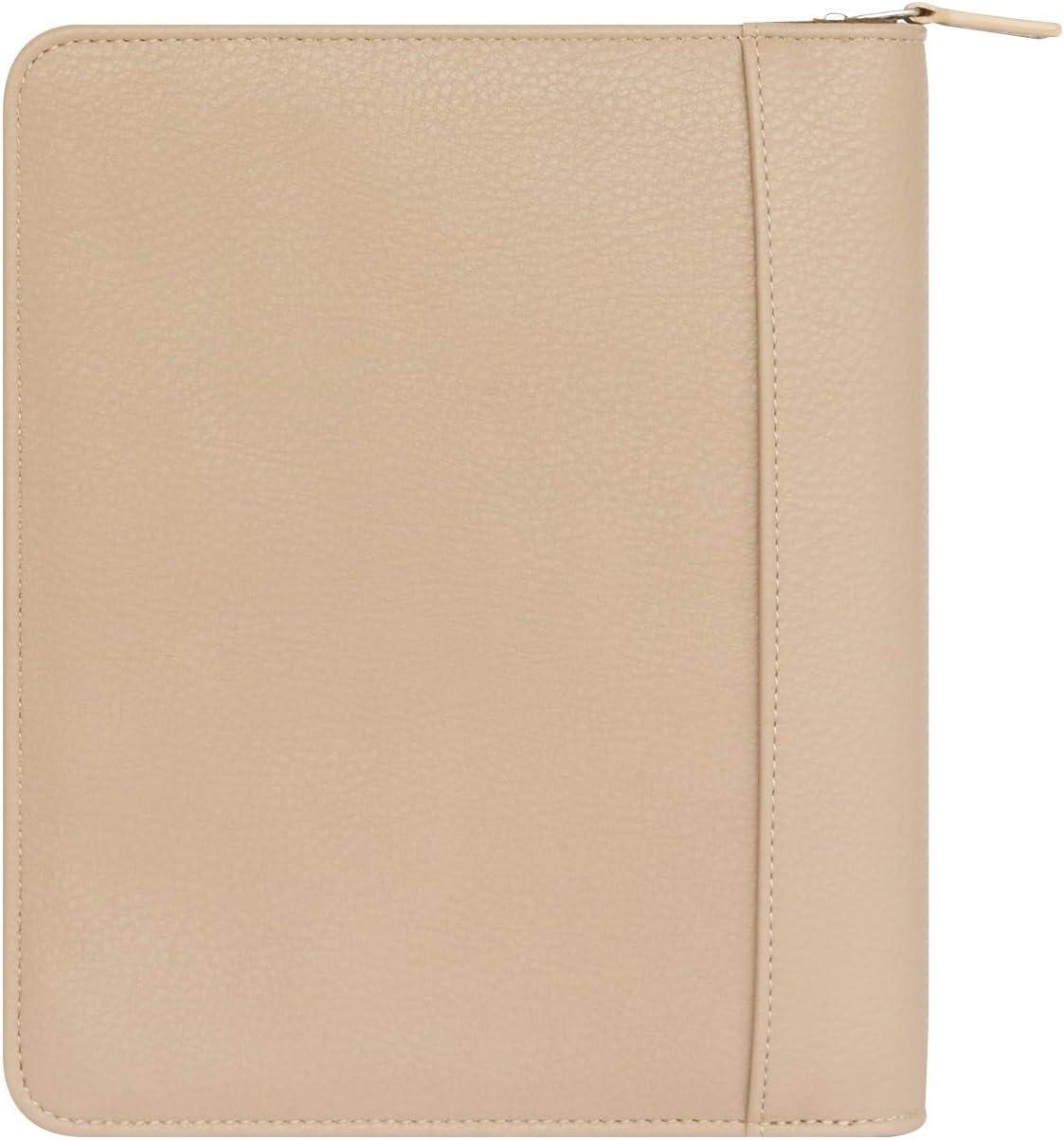 image:imageFranklinCovey Charlie Binder for RingBound FranklinCovey Planners Genuine Leather Zipper Closure Compact BlueTan