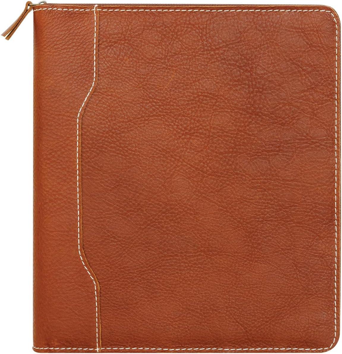 image:imageFranklinCovey Colt RingBound Binder for FranklinCovey Planners Leather Zipper Binder Pocket RusticRustic