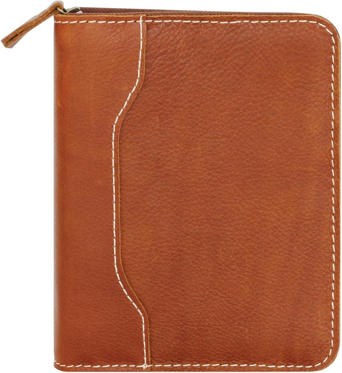 image:imageFranklinCovey Colt RingBound Binder for FranklinCovey Planners Leather Zipper Binder Pocket RusticRustic