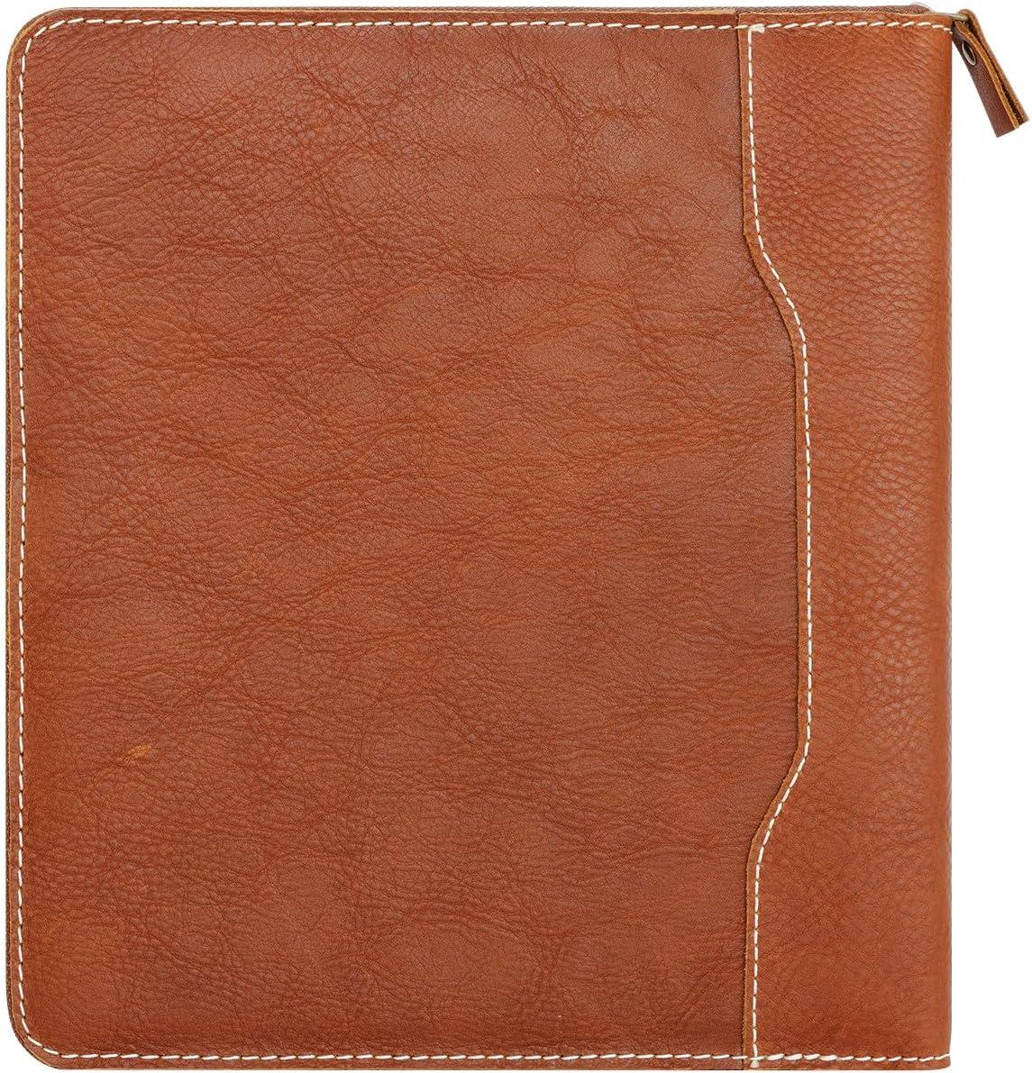 image:imageFranklinCovey Colt RingBound Binder for FranklinCovey Planners Leather Zipper Binder Pocket RusticRustic