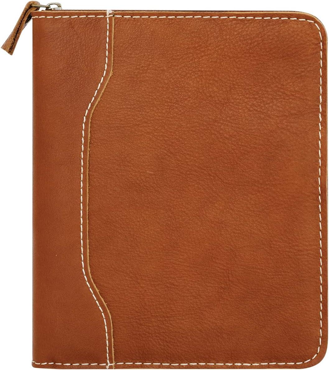 image:imageFranklinCovey Colt RingBound Binder for FranklinCovey Planners Leather Zipper Binder Pocket RusticRustic