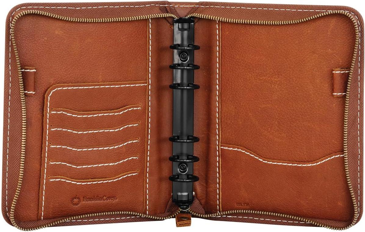 image:imageFranklinCovey Colt RingBound Binder for FranklinCovey Planners Leather Zipper Binder Pocket RusticRustic