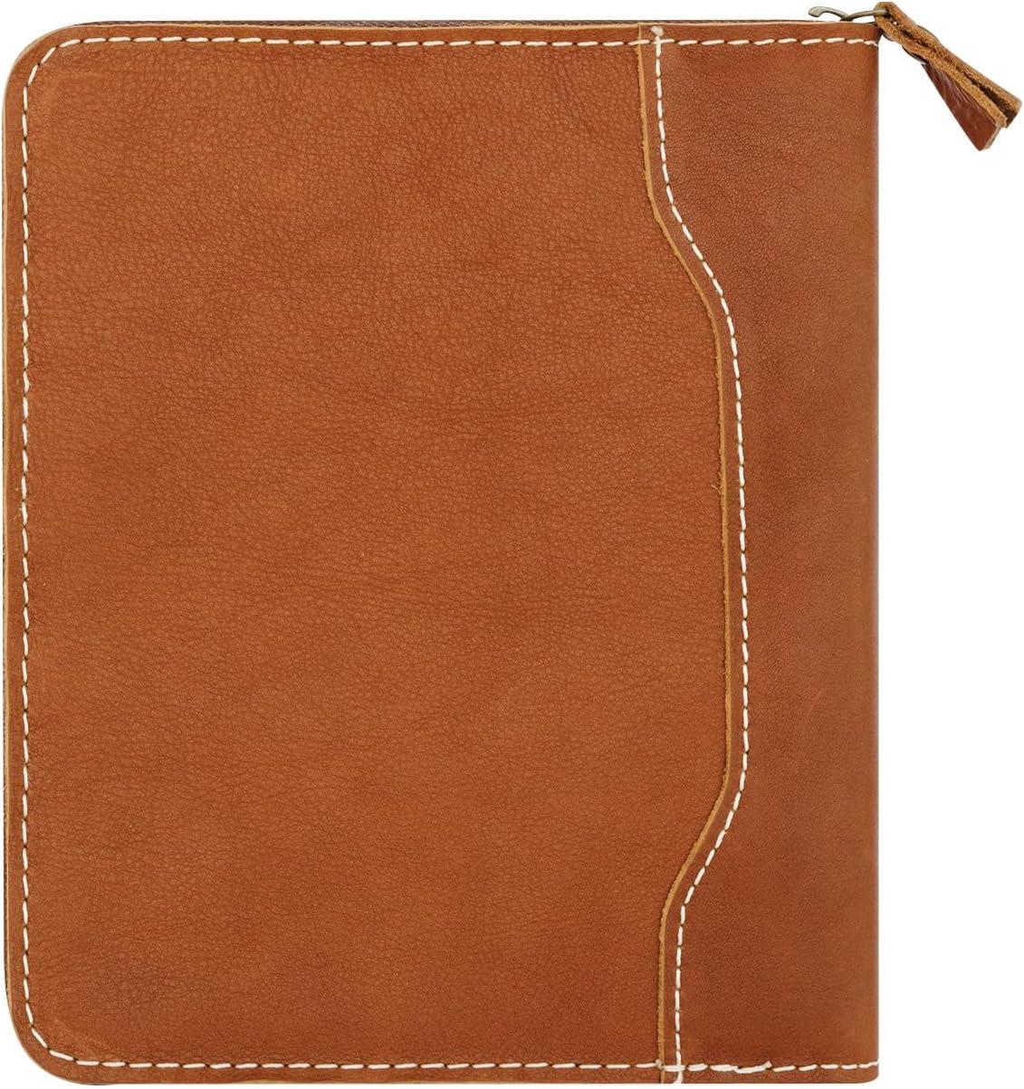 image:imageFranklinCovey Colt RingBound Binder for FranklinCovey Planners Leather Zipper Binder Pocket RusticRustic