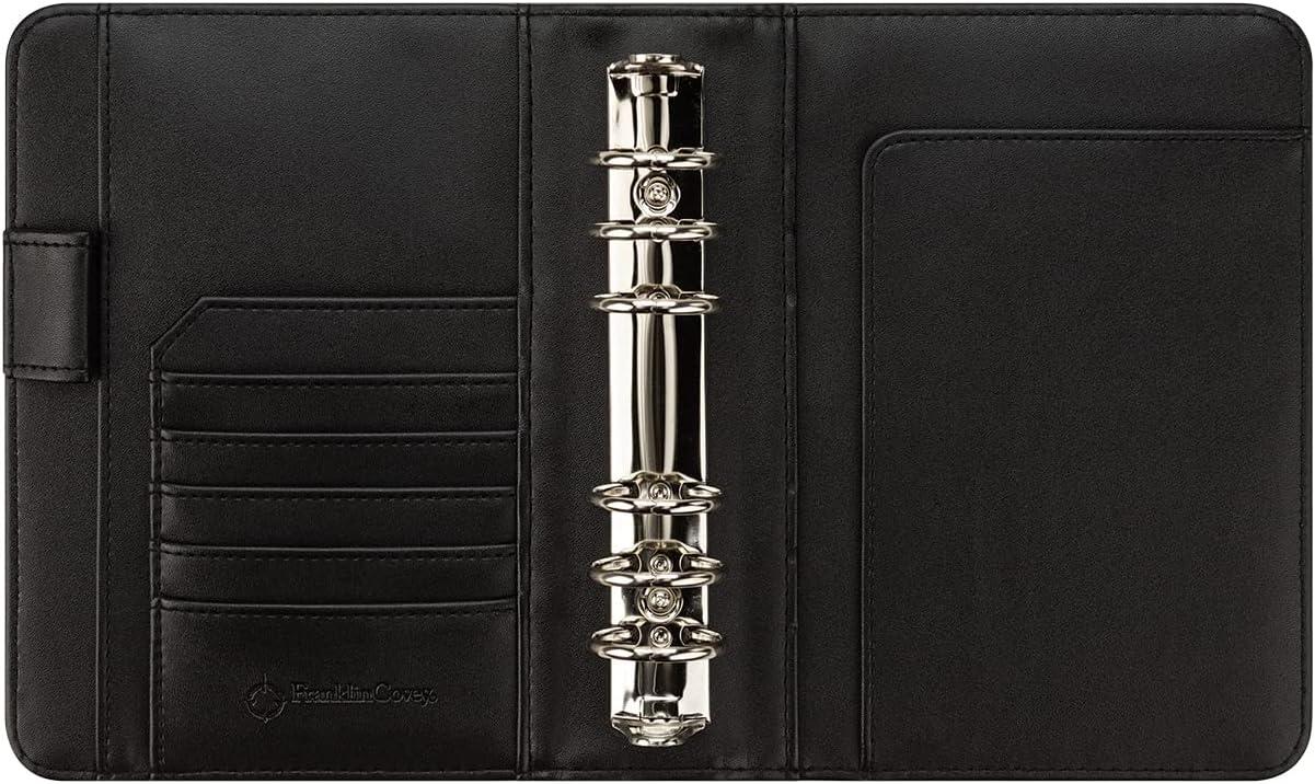image:imageFranklinCovey FC Basics RingBound Binder for FranklinCovey Planners Simulated Leather Open Binder Pocket BlackBlack