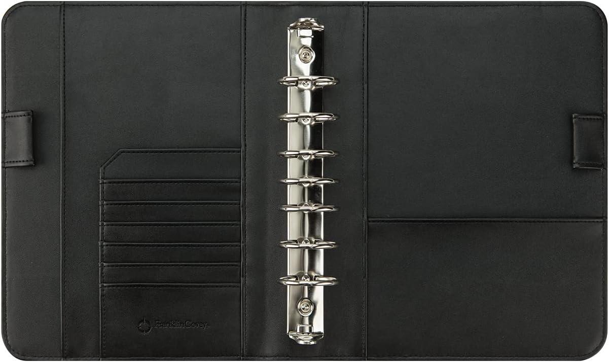 image:imageFranklinCovey FC Basics RingBound Binder for FranklinCovey Planners Simulated Leather Open Binder Pocket BlackBlack