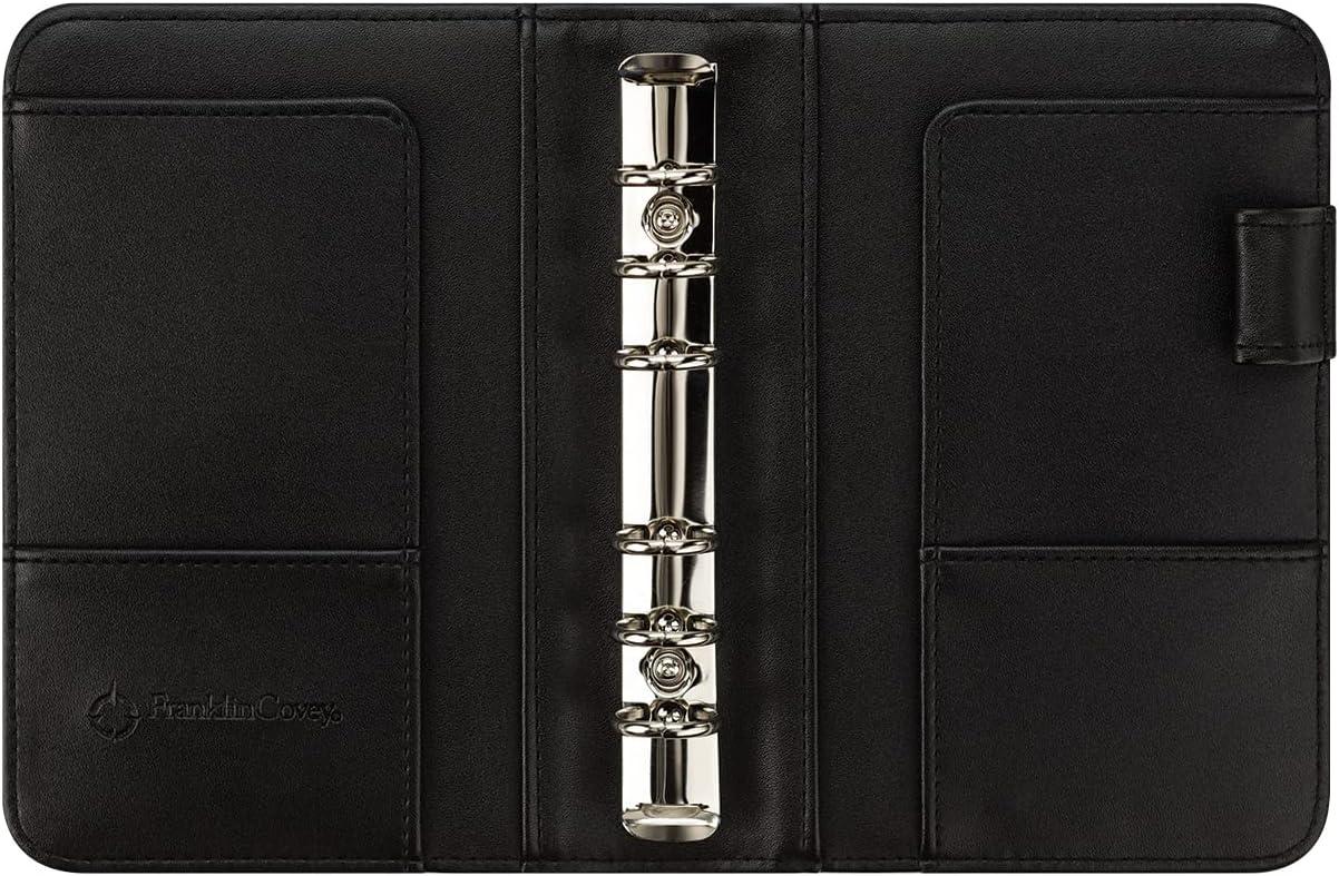 image:imageFranklinCovey FC Basics RingBound Binder for FranklinCovey Planners Simulated Leather Open Binder Pocket BlackBlack