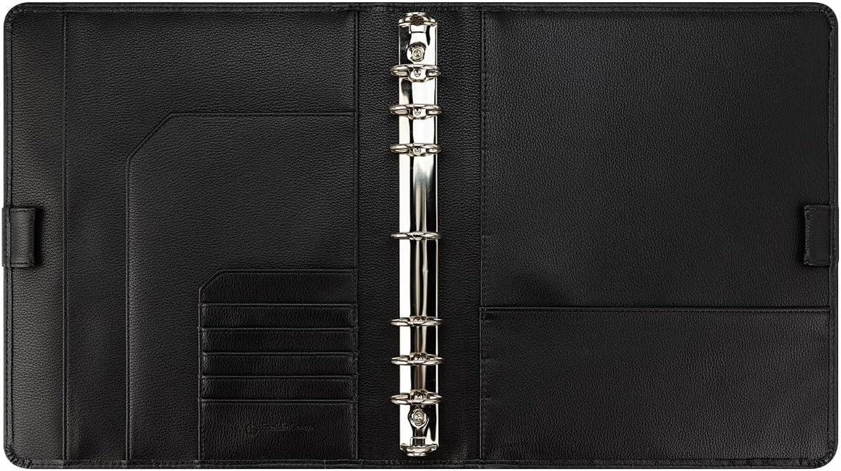 image:imageFranklinCovey FC Basics RingBound Binder for FranklinCovey Planners Simulated Leather Open Binder Pocket BlackBlack