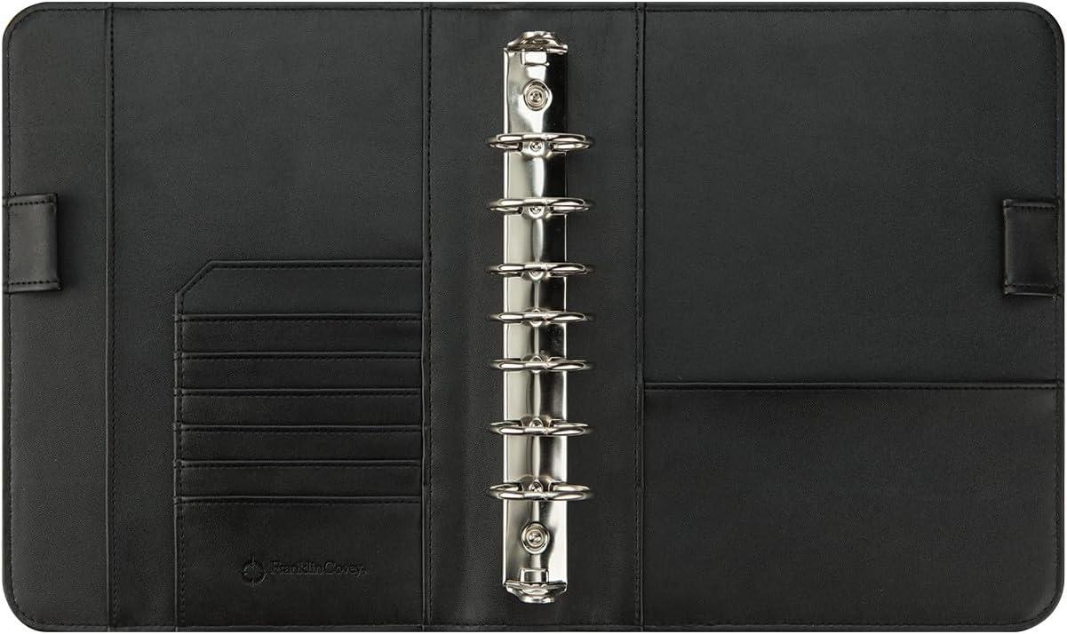 image:imageFranklinCovey FC Basics RingBound Binder for FranklinCovey Planners Simulated Leather Open Binder Pocket BlackBlack