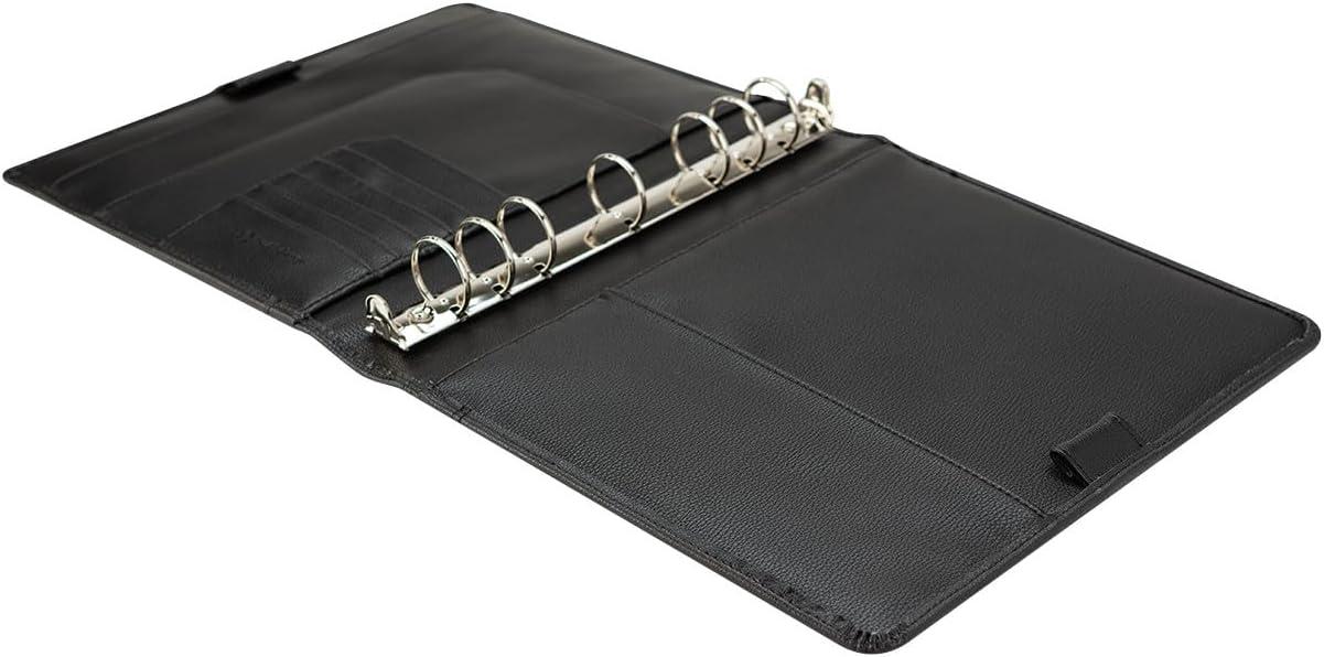 image:imageFranklinCovey FC Basics RingBound Binder for FranklinCovey Planners Simulated Leather Open Binder Pocket BlackBlack