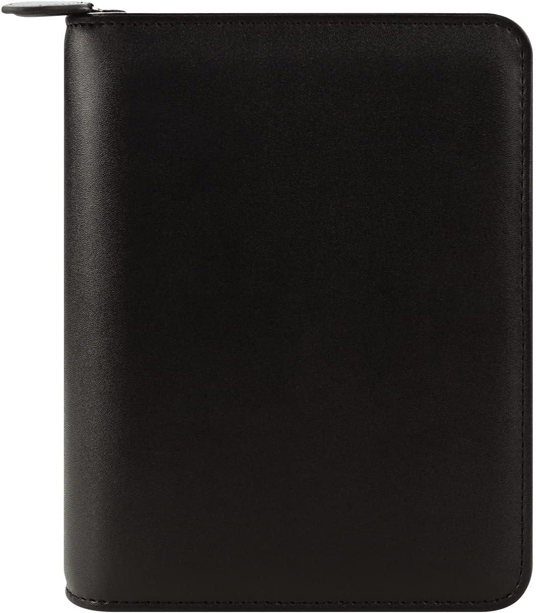 image:imageFranklinCovey FC Basics RingBound Binder for FranklinCovey Planners Simulated Leather Zipper Binder Classic BlackBlack