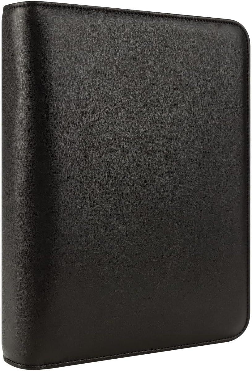 image:imageFranklinCovey FC Basics RingBound Binder for FranklinCovey Planners Simulated Leather Zipper Binder Classic BlackBlack
