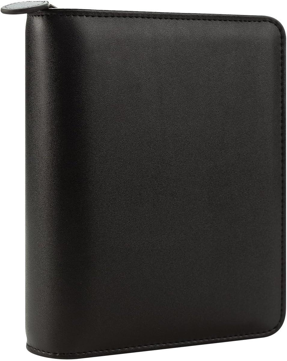 image:imageFranklinCovey FC Basics RingBound Binder for FranklinCovey Planners Simulated Leather Zipper Binder Classic BlackBlack