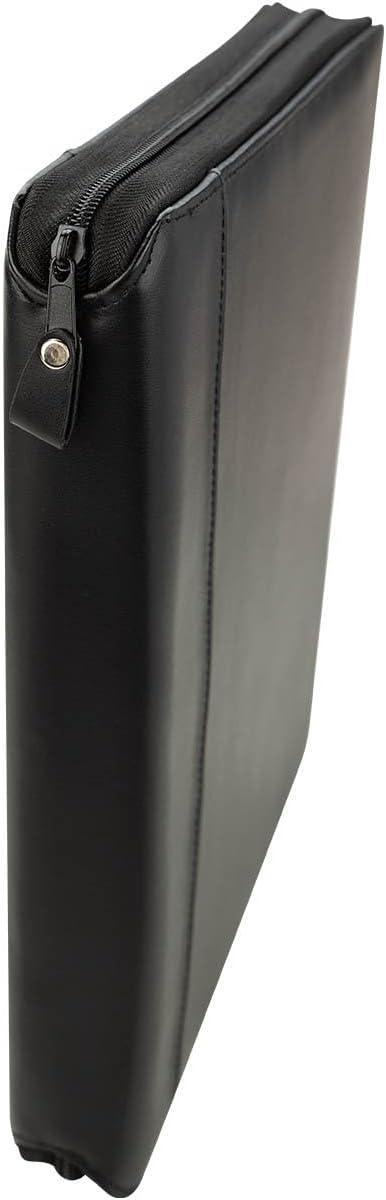 image:imageFranklinCovey FC Basics Spacemaker RingBound Binder for FranklinCovey Planners Simulated Leather Vinyl Zipper Binder Monarch BurgundyBlack