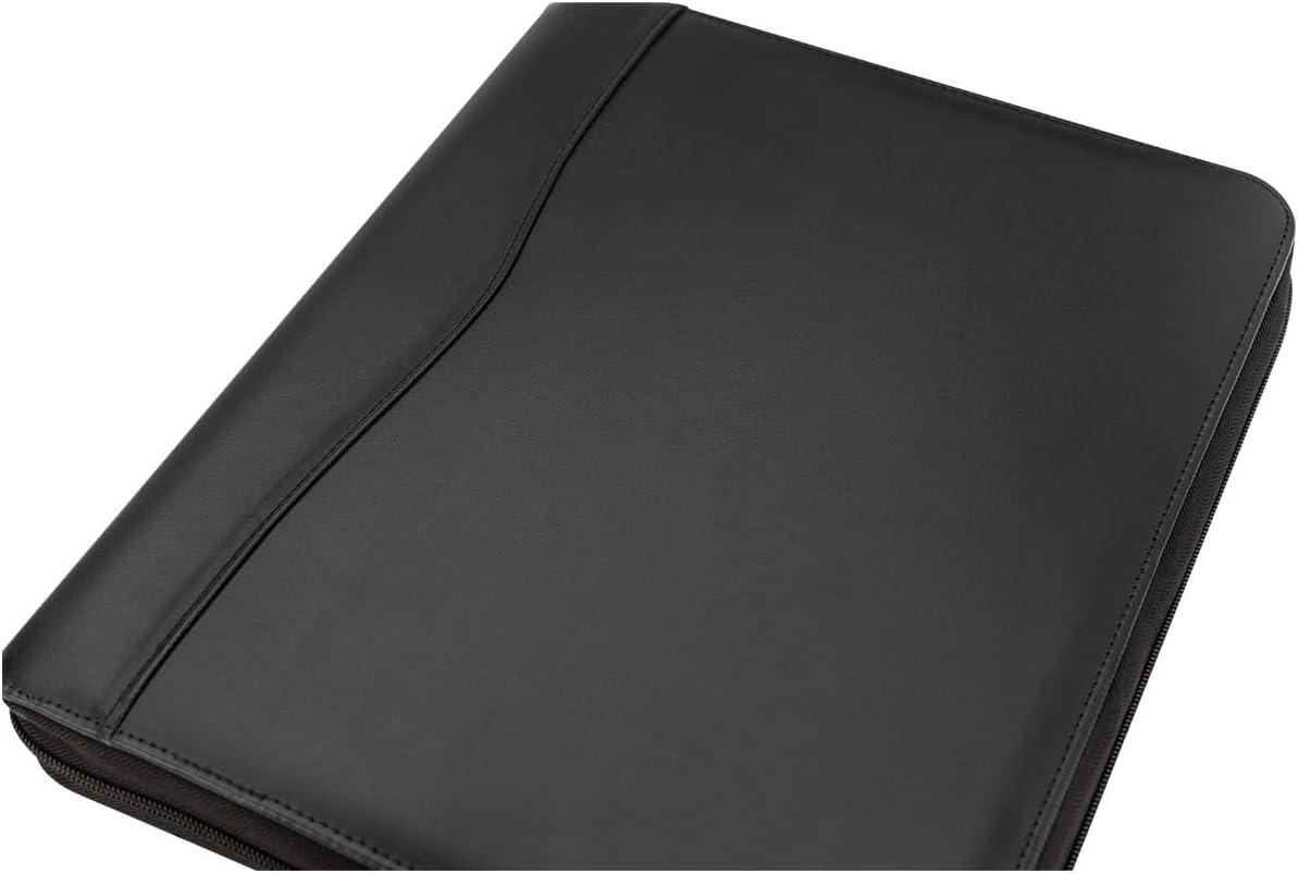 image:imageFranklinCovey FC Basics Spacemaker RingBound Binder for FranklinCovey Planners Simulated Leather Vinyl Zipper Binder Monarch BurgundyBlack