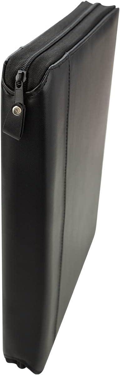 image:imageFranklinCovey FC Basics Spacemaker RingBound Binder for FranklinCovey Planners Simulated Leather Vinyl Zipper Binder Monarch BurgundyBlack