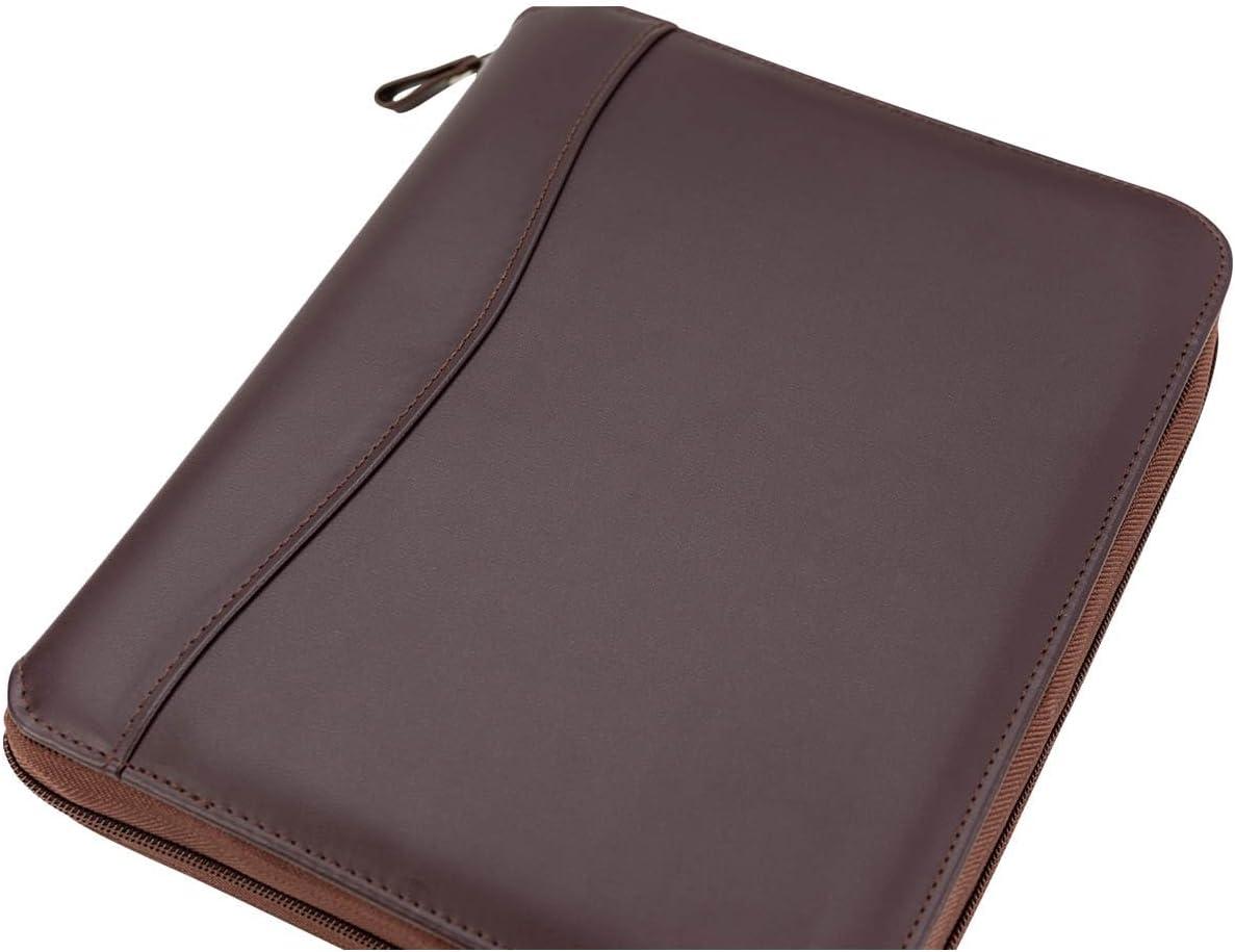 image:imageFranklinCovey FC Basics Spacemaker RingBound Binder for FranklinCovey Planners Simulated Leather Vinyl Zipper Binder Monarch BurgundyBurgundy