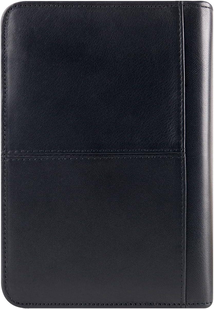 image:imageFranklinCovey FC Signature RingBound Binder for FranklinCovey Planners Nappa Leather Zipper Binder Monarch BlackBlack