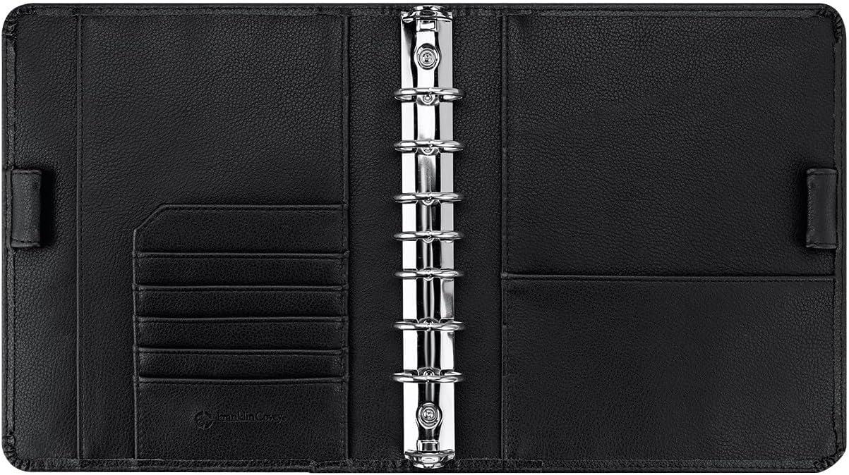 image:imageFranklinCovey Franklin RingBound Binder for FranklinCovey Planners Leather Open Binder Classic Black
