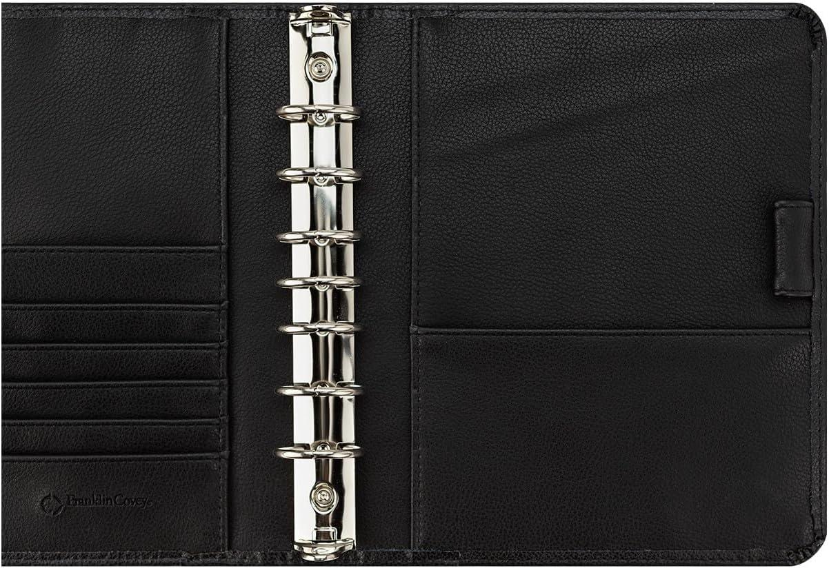 image:imageFranklinCovey Franklin RingBound Binder for FranklinCovey Planners Leather Open Binder Classic Black