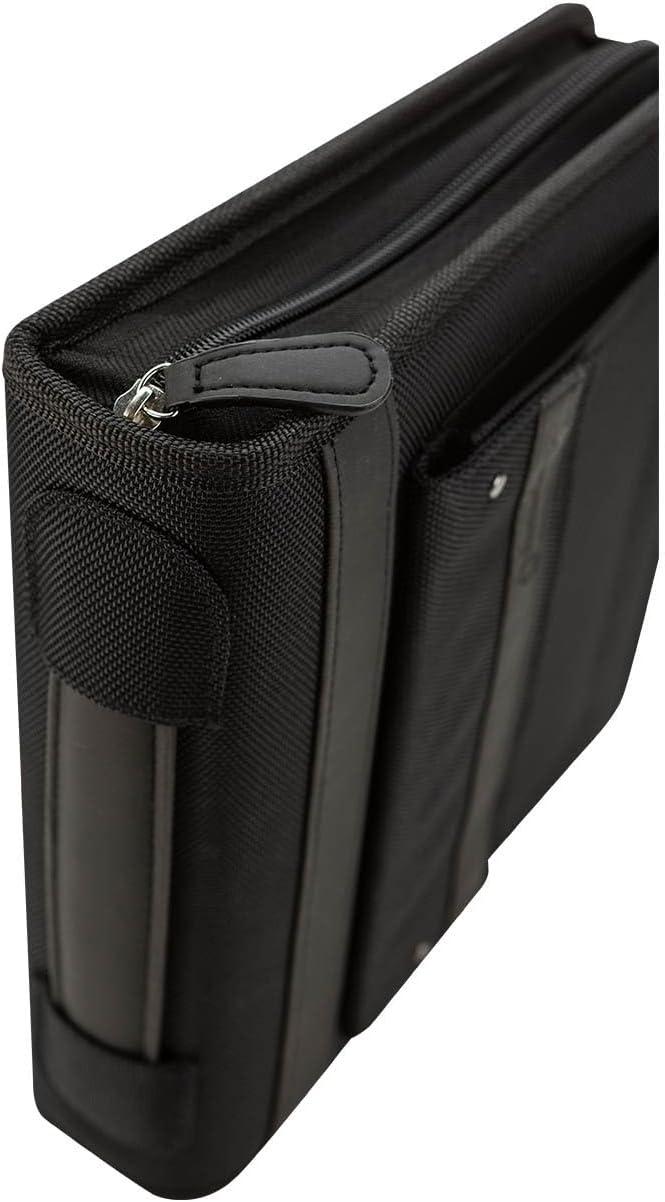 image:imageFranklinCovey Friday RingBound Binder for FranklinCovey Planners Nylon Zipper Binder with Handles Classic BlackBlack