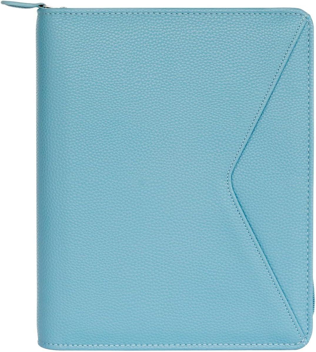 image:imageFranklinCovey Jackie Simulated Leather Binder Classic Sky Blue