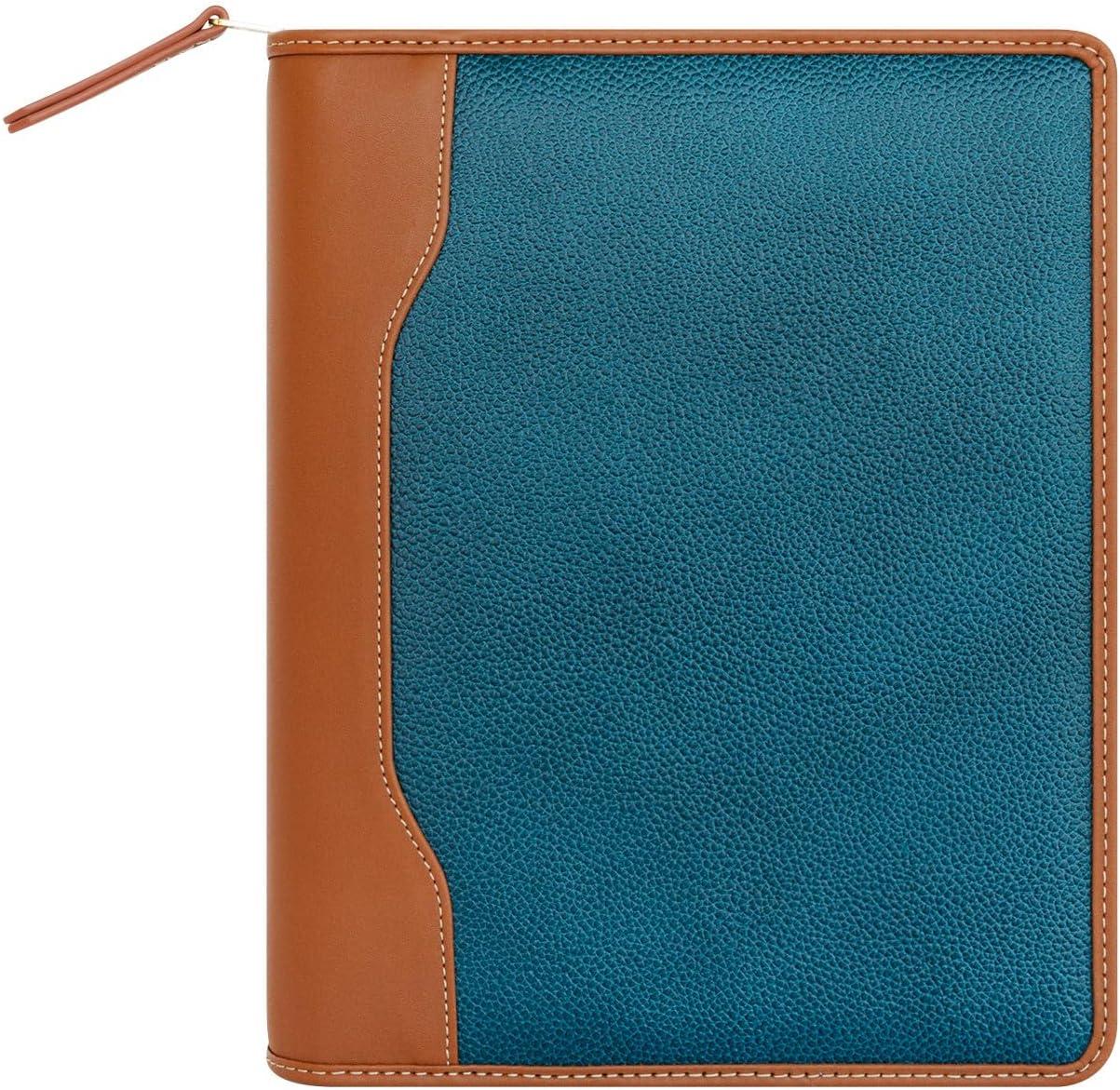 image:imageFranklinCovey Jody RingBound Binder for FranklinCovey Planners Leather Zipper Binder Pocket TealTeal