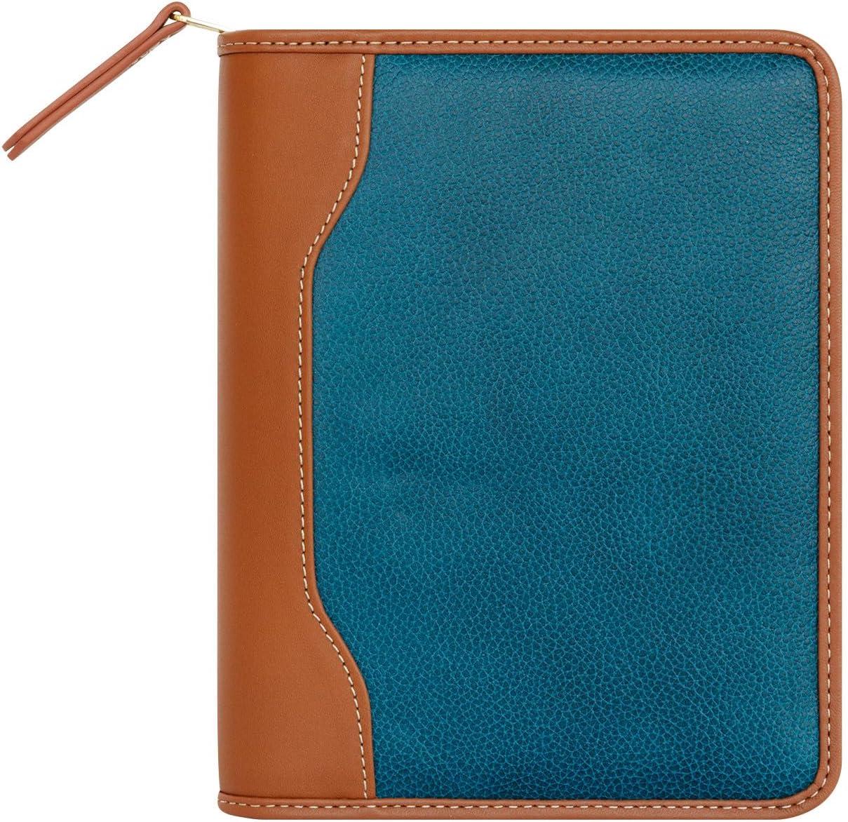 image:imageFranklinCovey Jody RingBound Binder for FranklinCovey Planners Leather Zipper Binder Pocket TealTeal