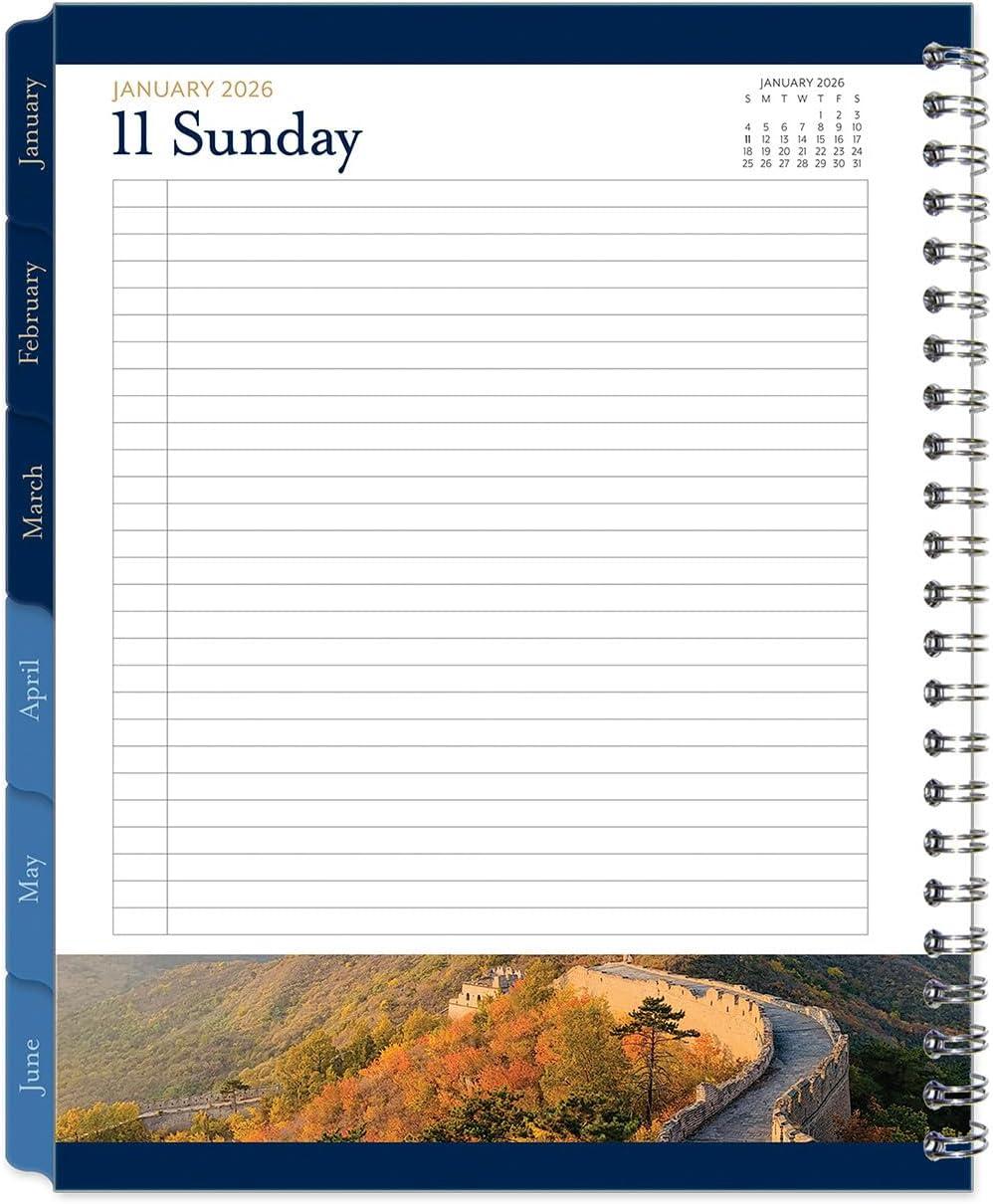 image:imageFranklinCovey Leadership Planning Notebook SixMonth WireBound Monarch Jan 2026 Jun 2026Jan 2026 Jun 2026