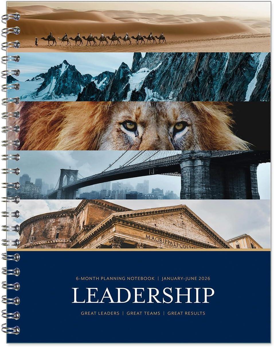 image:imageFranklinCovey Leadership Planning Notebook SixMonth WireBound Monarch Jan 2026 Jun 2026Jan 2026 Jun 2026