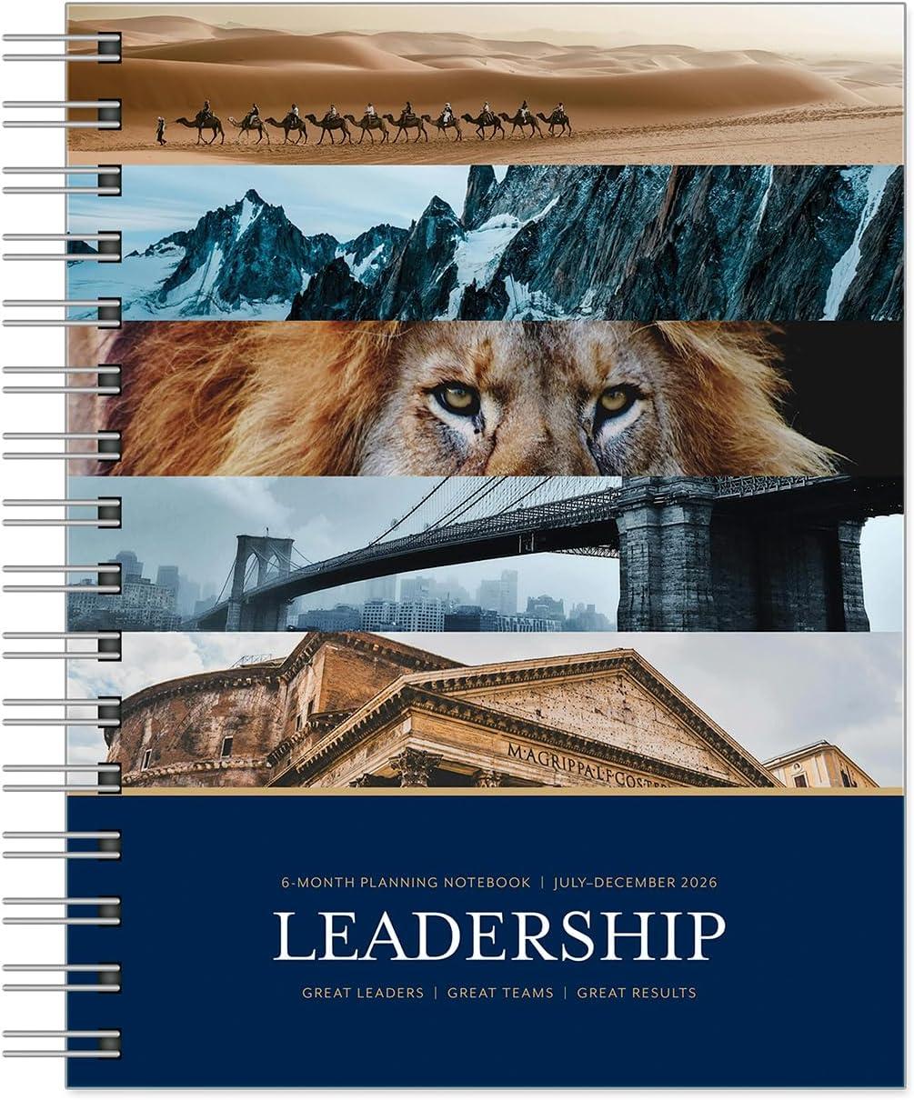 image:imageFranklinCovey Leadership Planning Notebook SixMonth WireBound Monarch Jan 2026 Jun 2026Jul 2026 Dec 2026