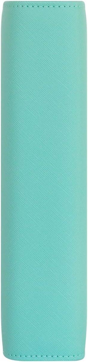 image:imageFranklinCovey Luisa RingBound Binder for FranklinCovey Planners Simulated Leather Snap Binder Classic Eggshell BlueEggshell Blue