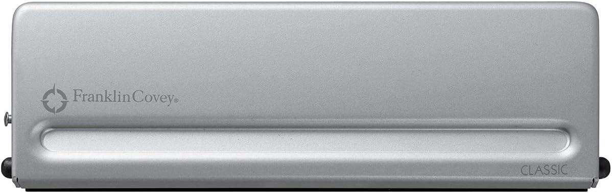 image:imageFranklinCovey Metal Hole Punch for FranklinCovey Planners SpillProof Chip Collector amp Rubber NonSlip Base ClassicClassic Size