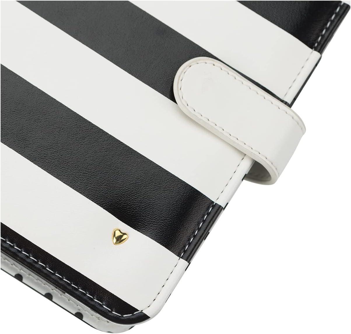 image:imageFranklinCovey Miranda RingBound Binder for FranklinCovey Planners Simulated Leather Snap Binder Compact StripedStriped