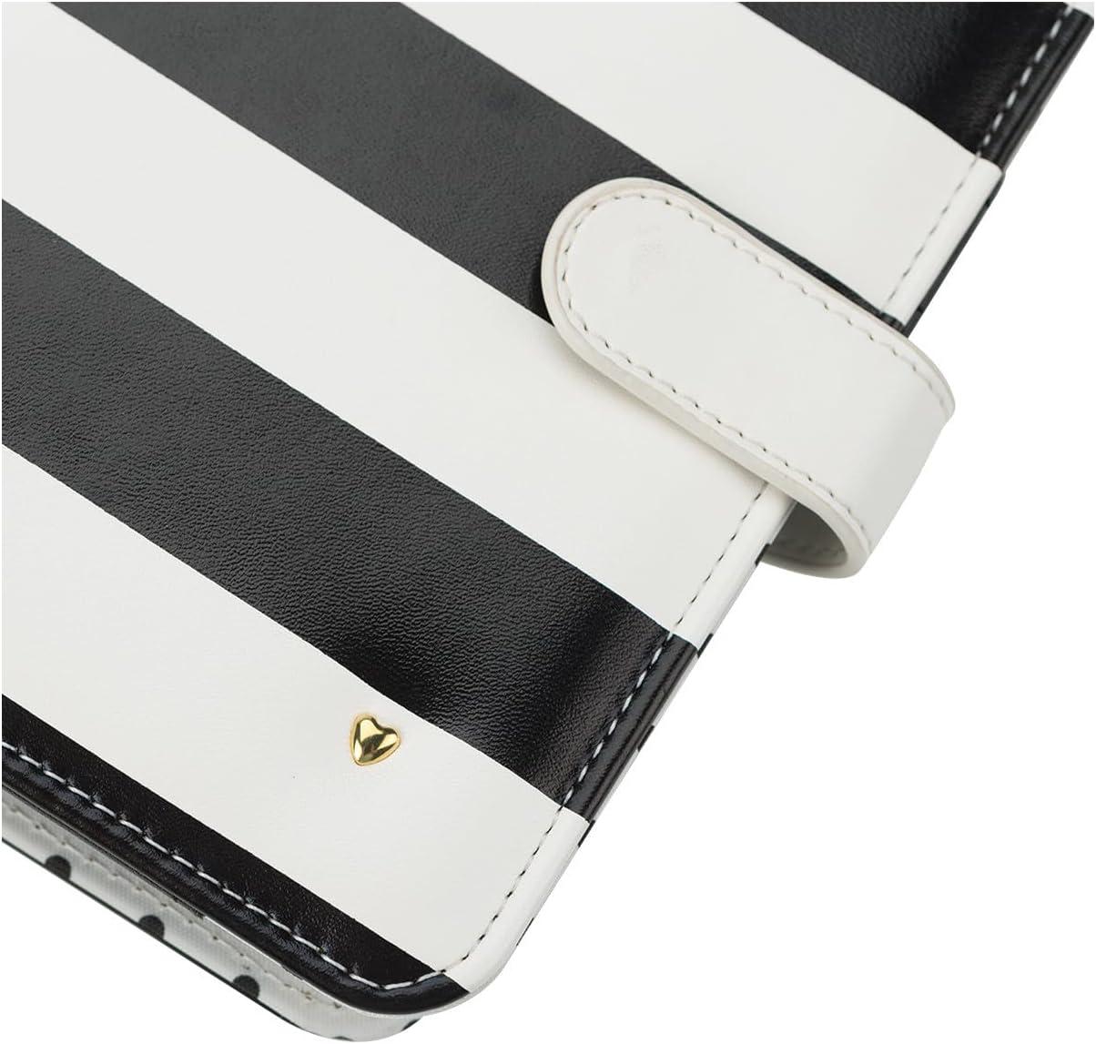 image:imageFranklinCovey Miranda RingBound Binder for FranklinCovey Planners Simulated Leather Snap Binder Compact StripedStriped