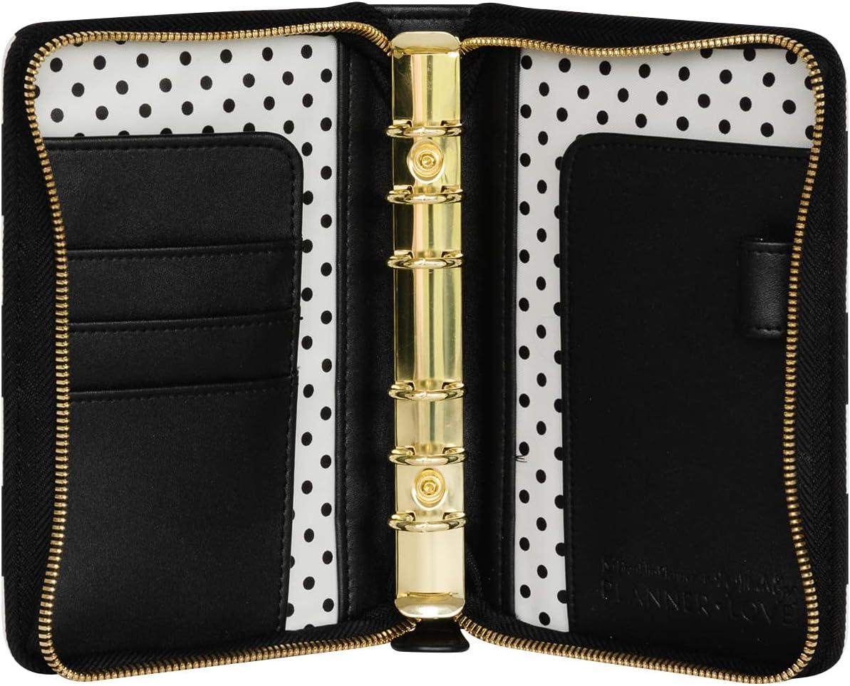 image:imageFranklinCovey Miranda Simulated Leather Zipper Binder Pocket StripedStriped