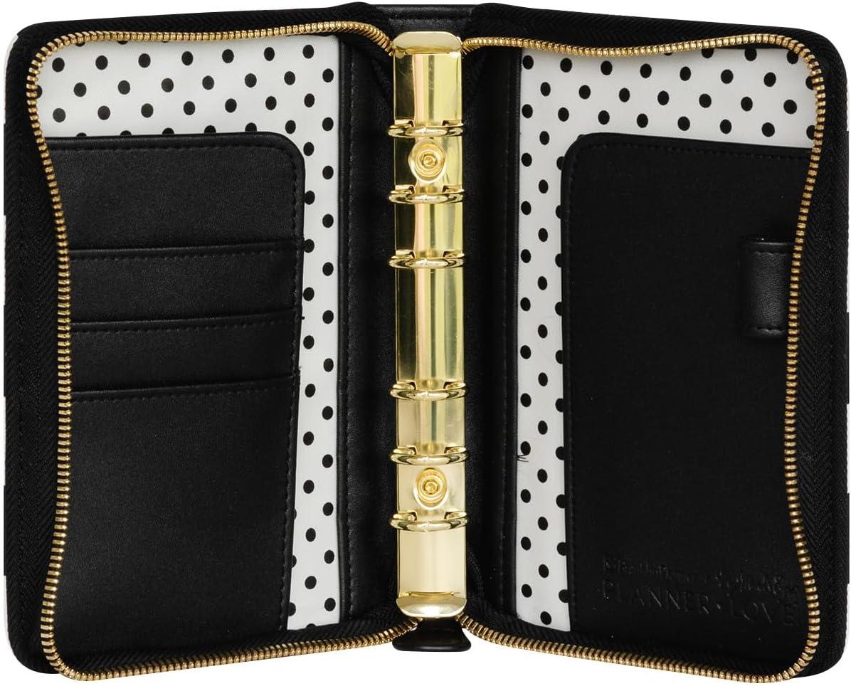 image:imageFranklinCovey Miranda Simulated Leather Zipper Binder Pocket StripedStriped