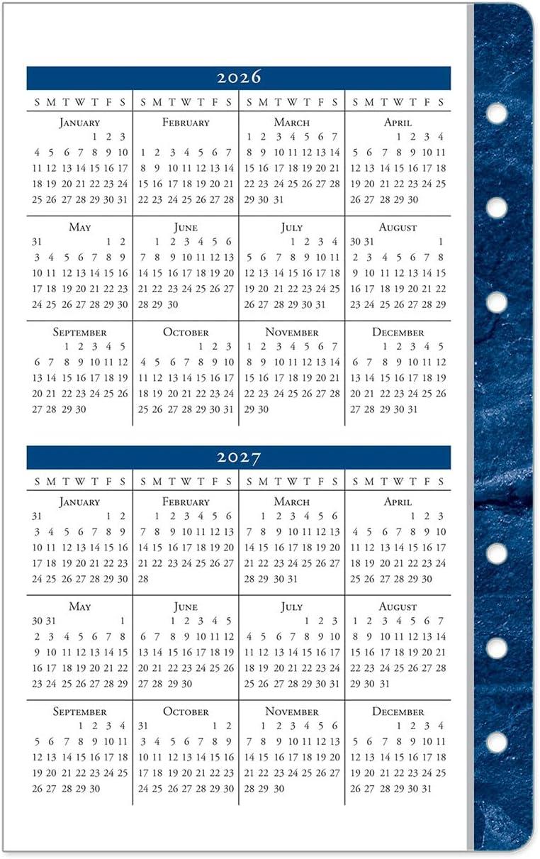 image:imageFranklinCovey Monticello Planner Refill One Page Per Day RingBound Compact Jan 2026 Dec 2026Jan 2026 Dec 2026