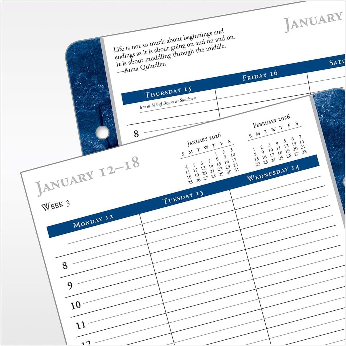 image:imageFranklinCovey Monticello Planner Refill Weekly RingBound Classic Jan 2026 Dec 2026Jan 2026 Dec 2026