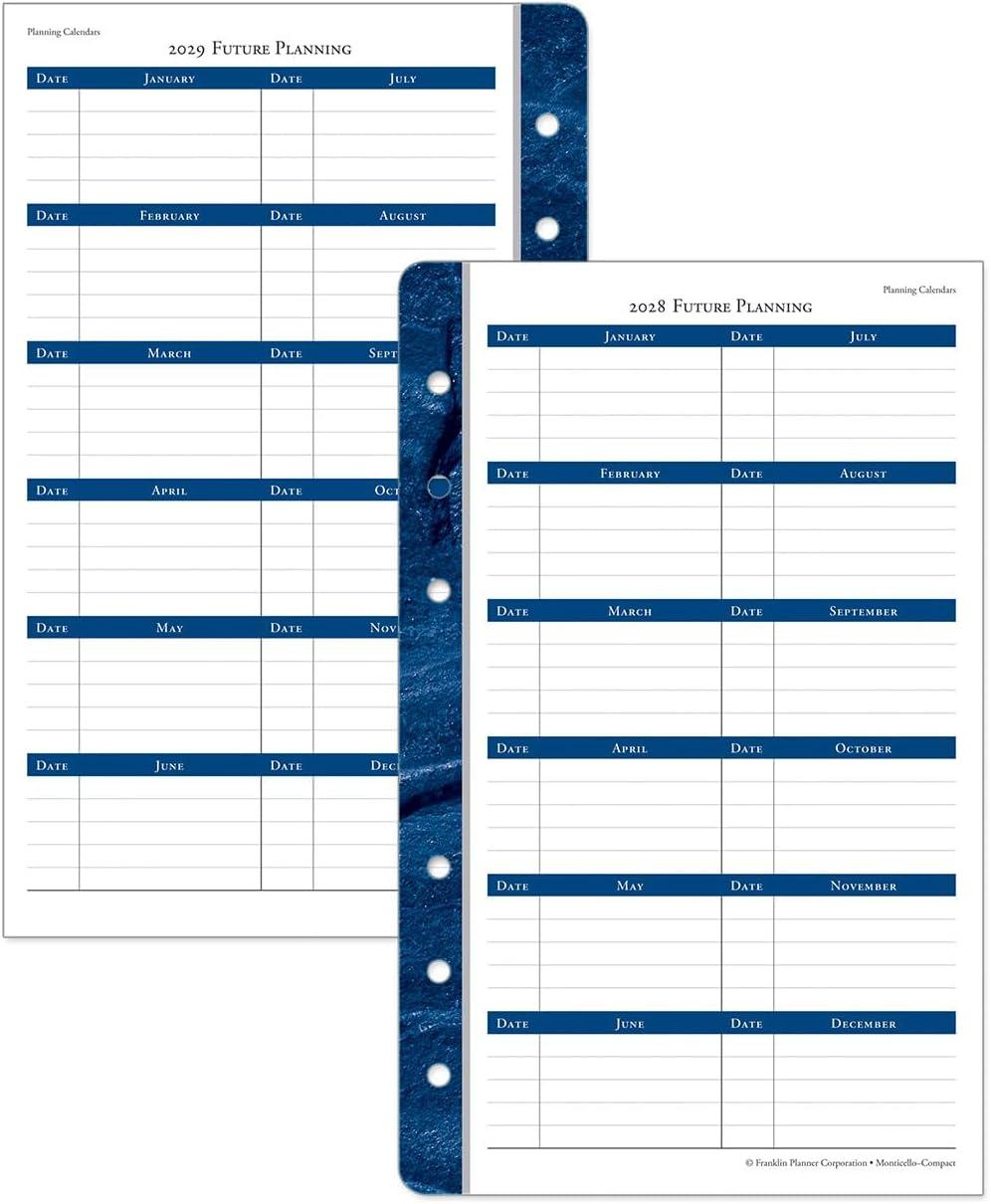 image:imageFranklinCovey Monticello Planner Refill Weekly RingBound Classic Jan 2026 Dec 2026Jan 2026 Dec 2026