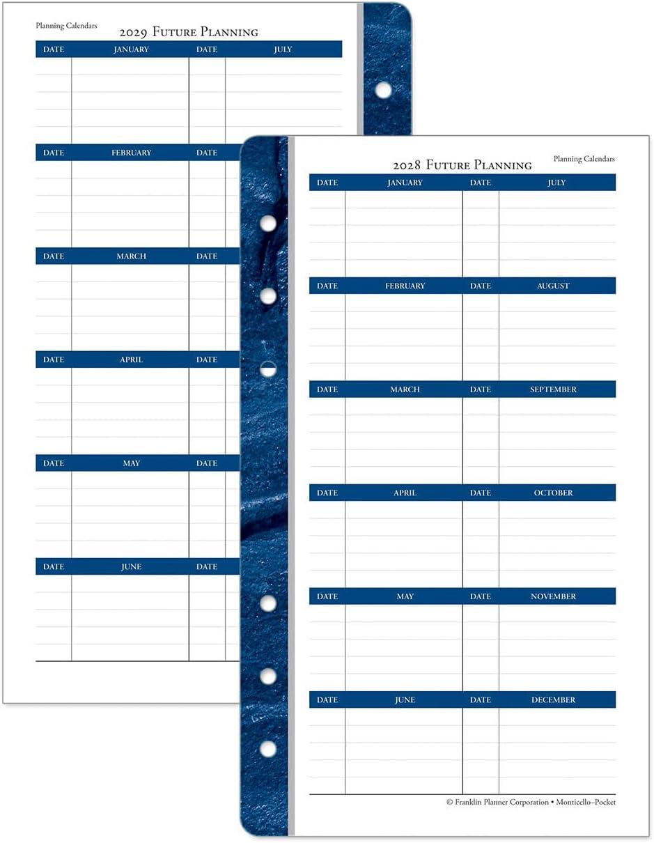 image:imageFranklinCovey Monticello Planner Refill Weekly RingBound Classic Jan 2026 Dec 2026Jan 2026 Dec 2026
